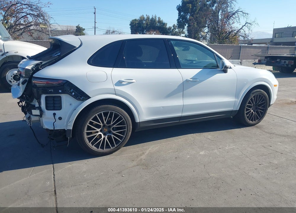 2022 PORSCHE CAYENNE VIN: WP1AA2AYXNDA06873
