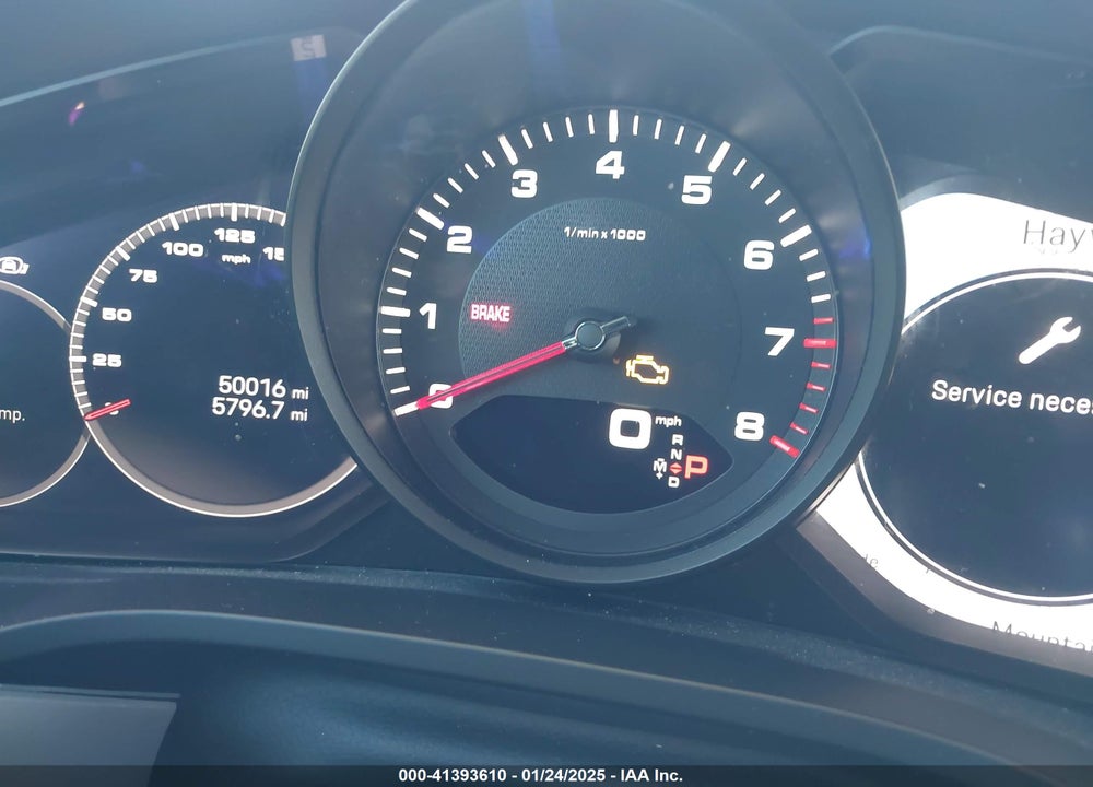 2022 PORSCHE CAYENNE VIN: WP1AA2AYXNDA06873