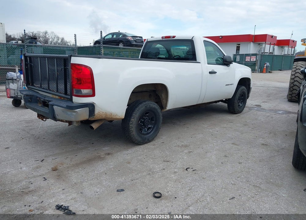 2008 GMC SIERRA 2500HD WORK TRUCK VIN: 1GTHC24K98E211813
