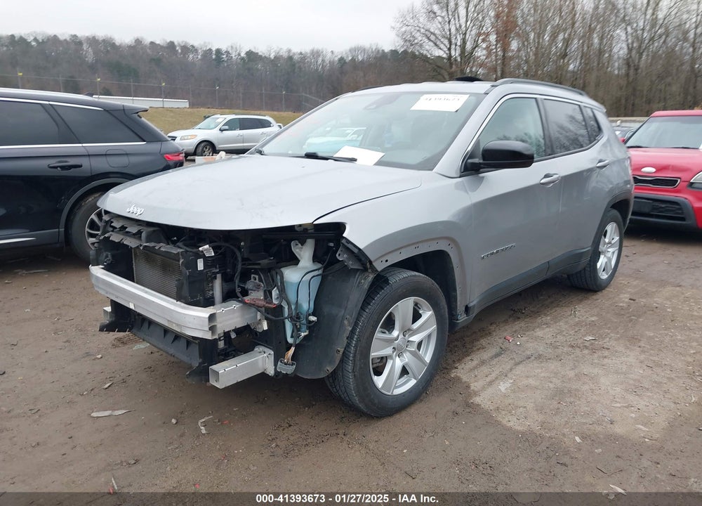 2022 JEEP COMPASS LATITUDE FWD VIN: 3C4NJCBB0NT139767