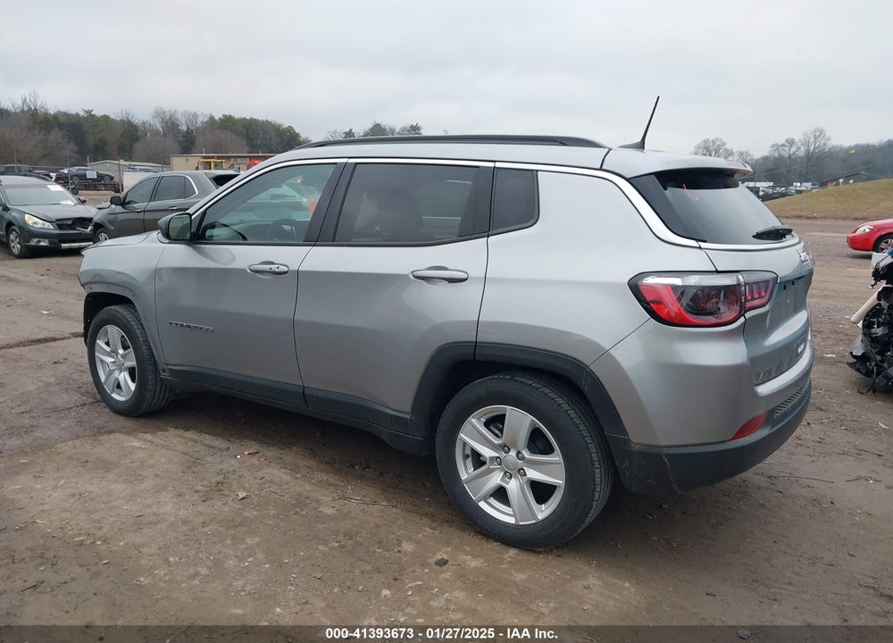 2022 JEEP COMPASS LATITUDE FWD VIN: 3C4NJCBB0NT139767