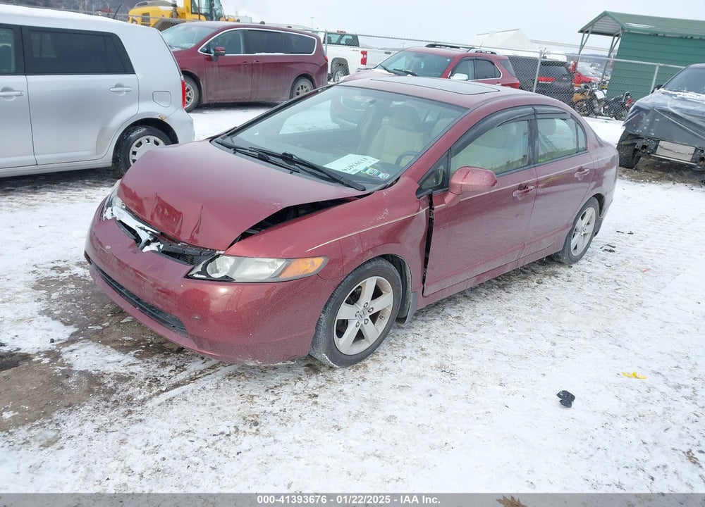 2008 HONDA CIVIC VIN: 1HGFA16828L081962