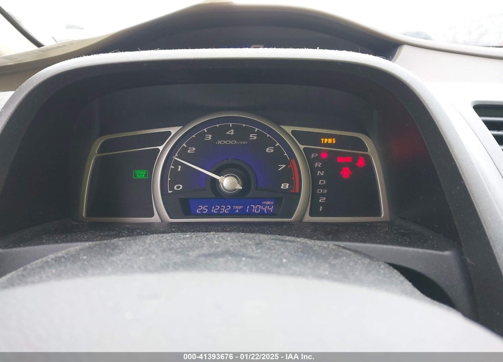 2008 HONDA CIVIC VIN: 1HGFA16828L081962