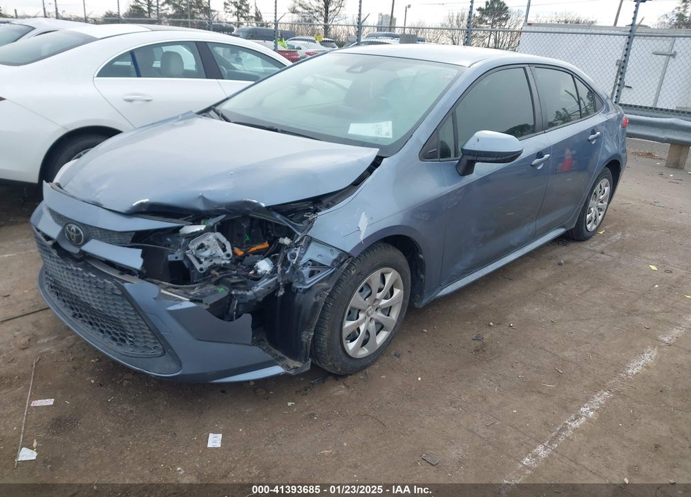 2020 TOYOTA COROLLA LE VIN: JTDEPRAE2LJ007532