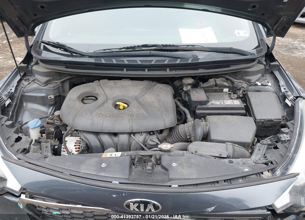 2016 KIA FORTE VIN: KNAFX4A66G5497775