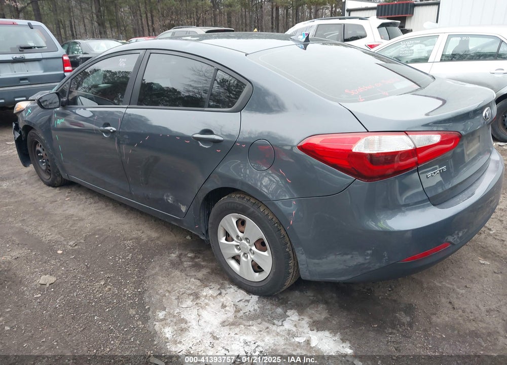 2016 KIA FORTE VIN: KNAFX4A66G5497775