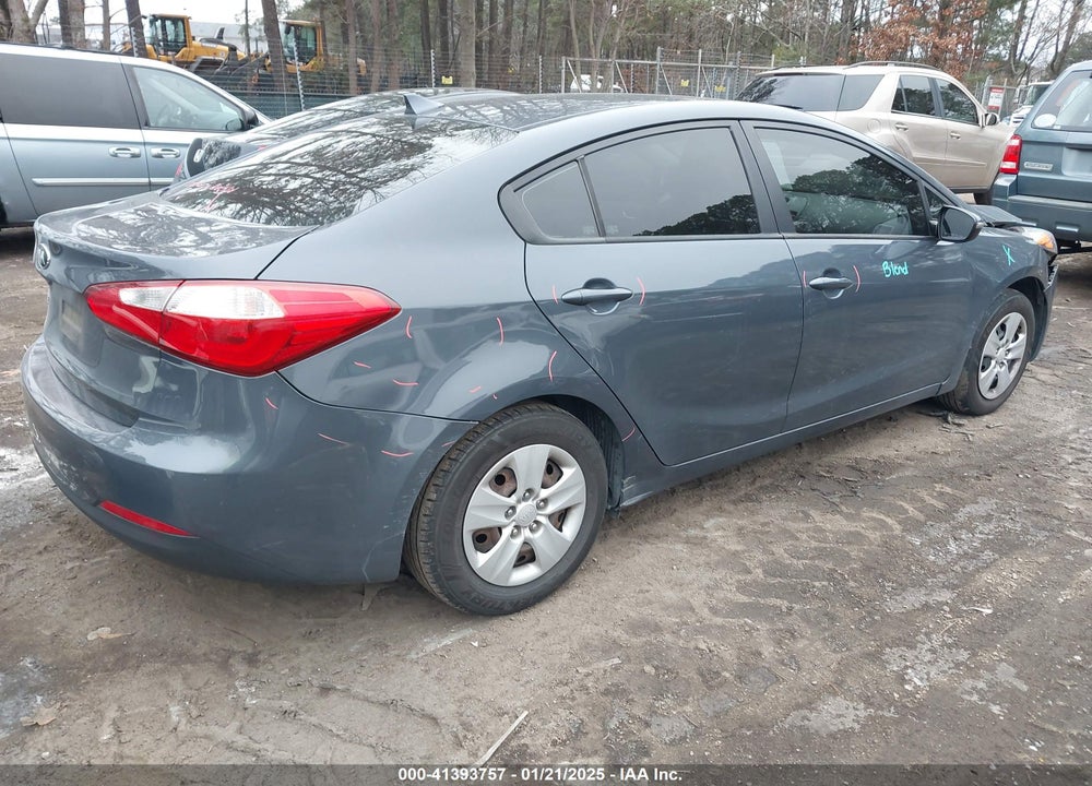 2016 KIA FORTE VIN: KNAFX4A66G5497775