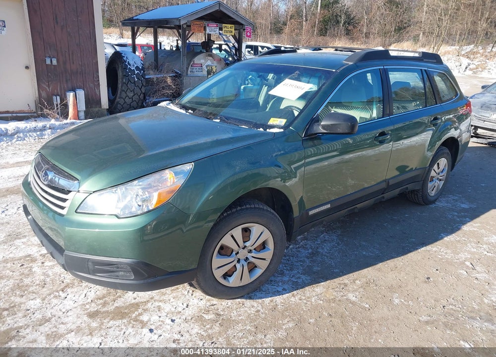 2010 SUBARU OUTBACK 2.5I VIN: 4S4BRBAC7A1330177