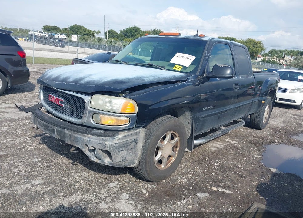 2002 GMC SIERRA 1500 DENALI VIN: 2GTFK69U421373269