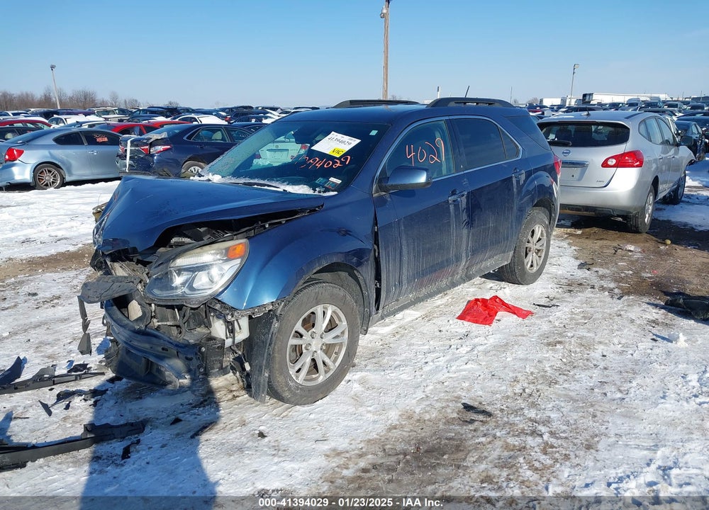 2016 CHEVROLET EQUINOX VIN: 2GNFLFEK6G6128881