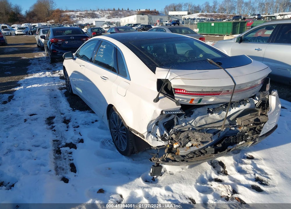 2014 LINCOLN MKZ VIN: 3LN6L2JK8ER829057