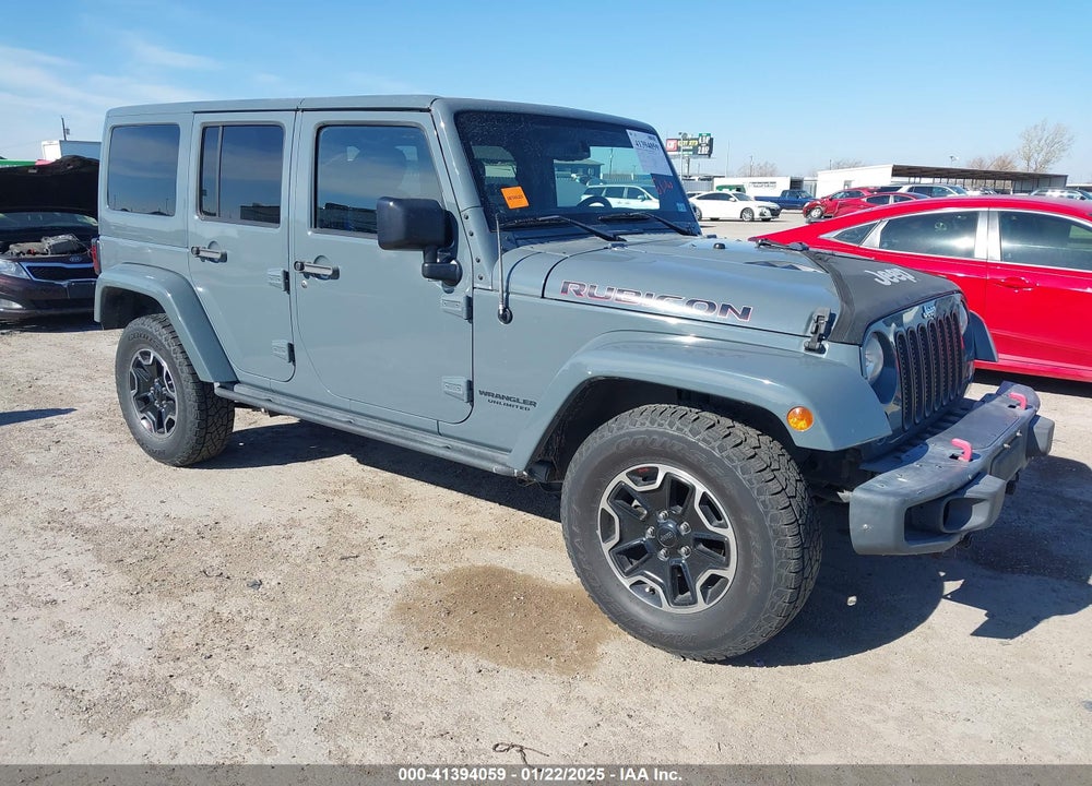 2015 JEEP WRANGLER UNLIMITED RUBICON HARD ROCK VIN: 1C4BJWFG7FL525724