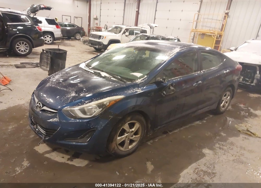 2015 HYUNDAI ELANTRA VIN: 5NPDH4AE7FH614728