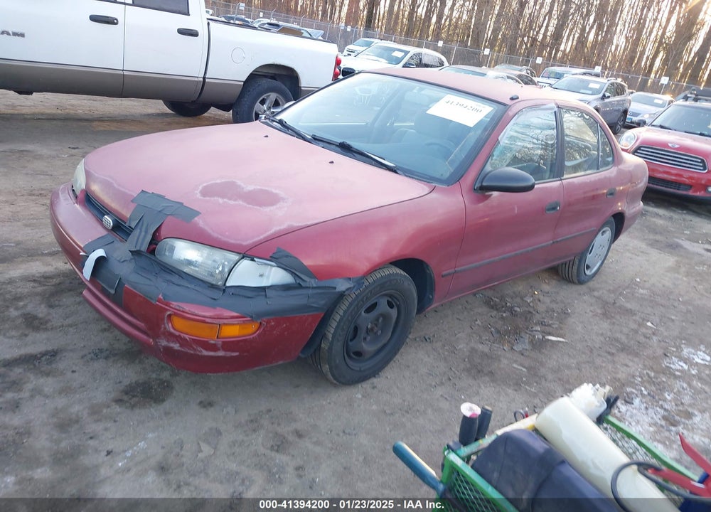 1993 GEO PRIZM LSI VIN: 1Y1SK5367PZ030369