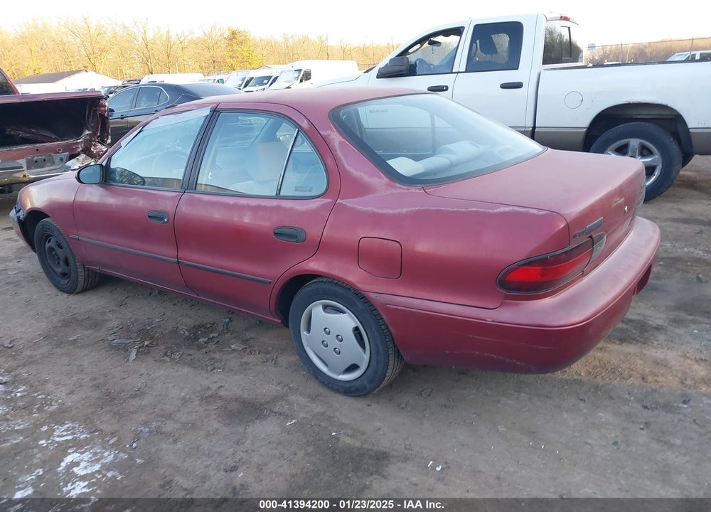1993 GEO PRIZM LSI VIN: 1Y1SK5367PZ030369