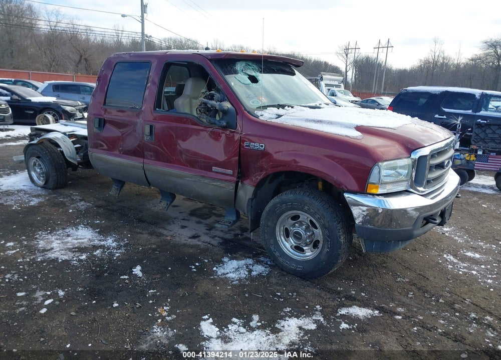 2004 FORD F-250 LARIAT/XL/XLT VIN: 1FTNW21P74ED49001