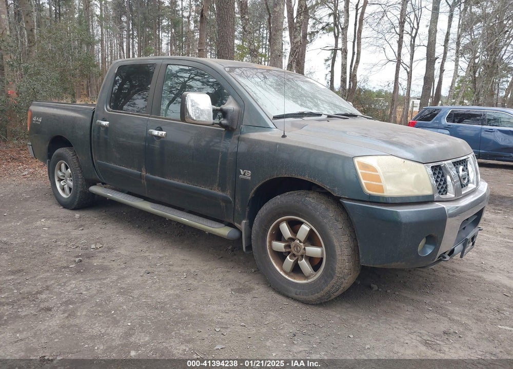 2004 NISSAN TITAN LE VIN: 1N6AA07B74N514345