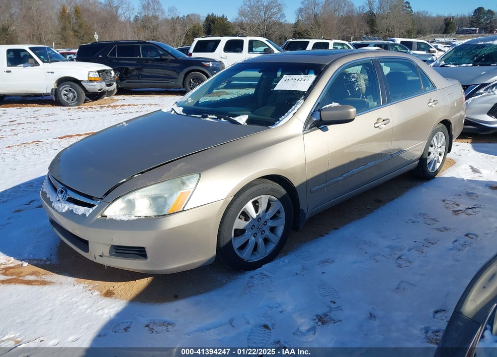 2007 HONDA ACCORD 3.0 EX VIN: 1HGCM66507A052385