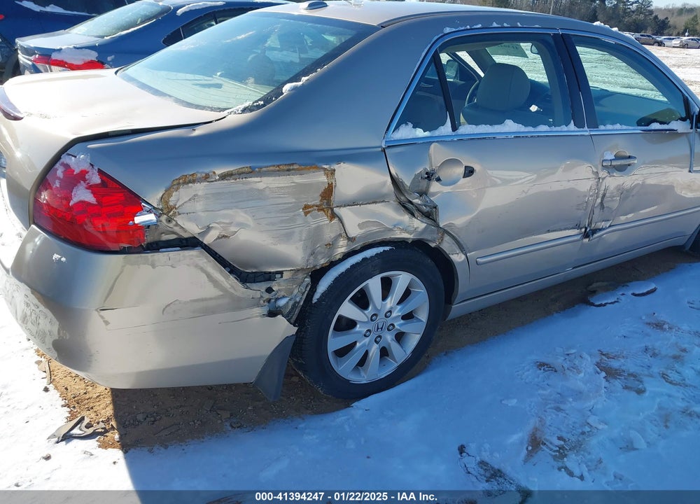 2007 HONDA ACCORD 3.0 EX VIN: 1HGCM66507A052385