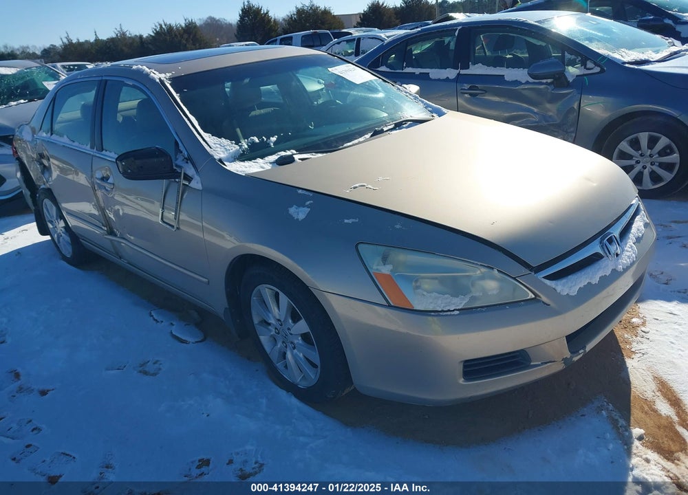 2007 HONDA ACCORD 3.0 EX VIN: 1HGCM66507A052385