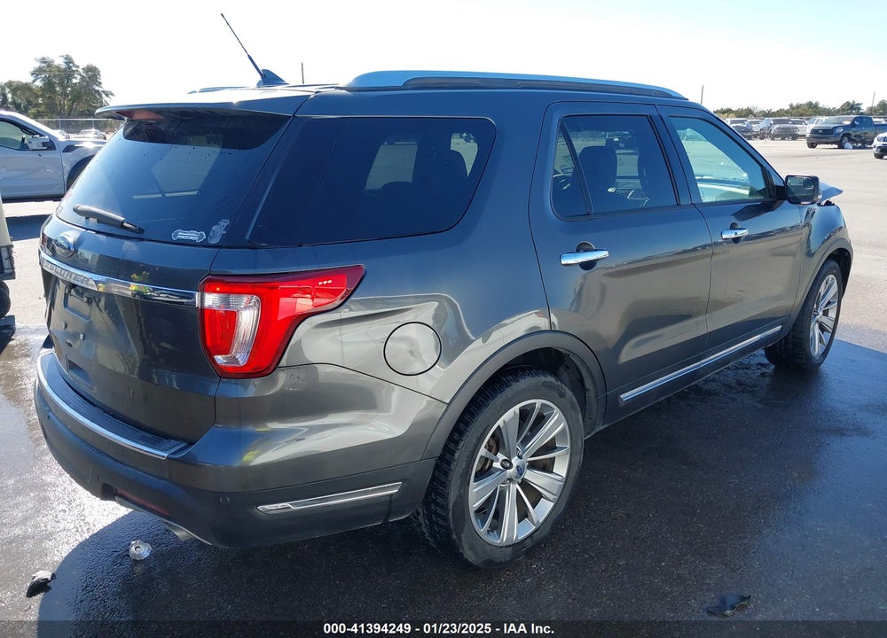2018 FORD EXPLORER LIMITED VIN: 1FM5K7F88JGA27540