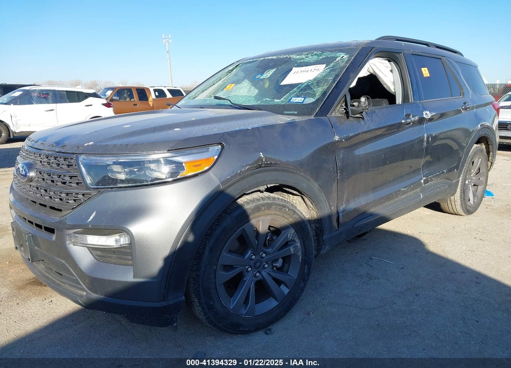 2022 FORD EXPLORER XLT VIN: 1FMSK7DH3NGB95176