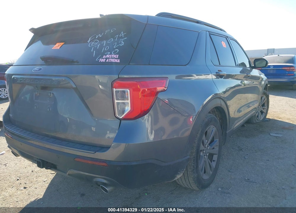 2022 FORD EXPLORER XLT VIN: 1FMSK7DH3NGB95176