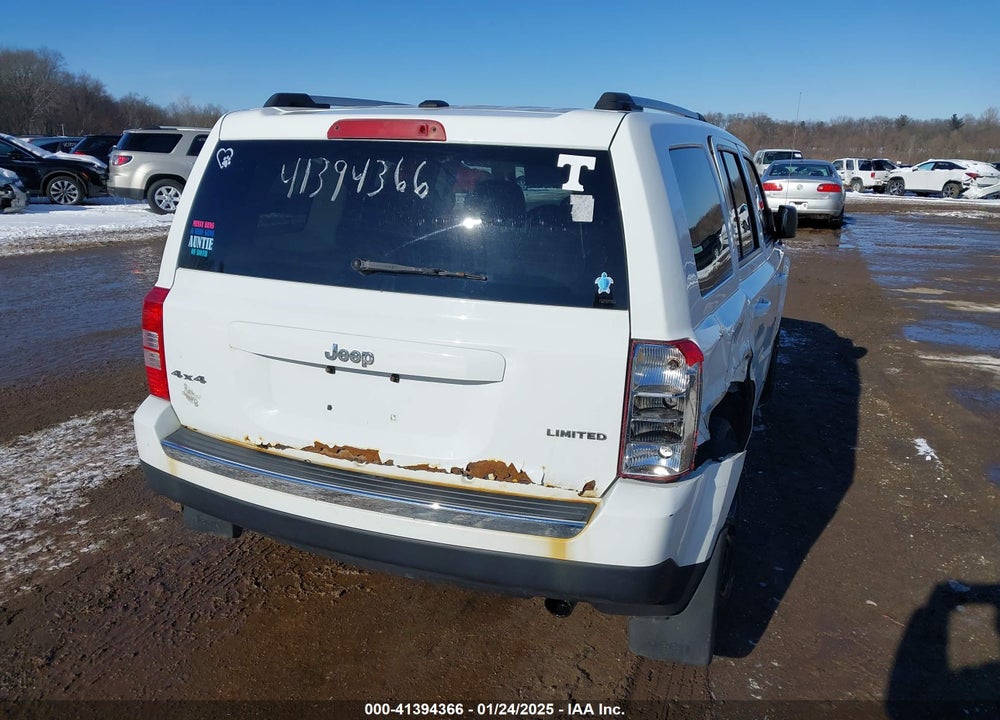 2014 JEEP PATRIOT LIMITED VIN: 1C4NJRCB5ED634120