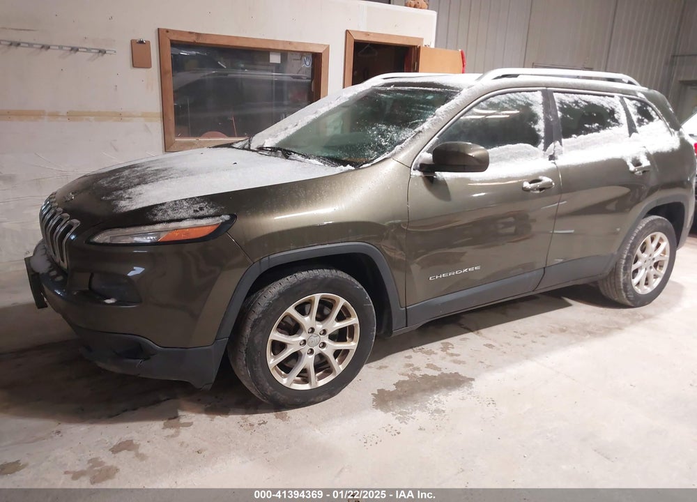 2014 JEEP CHEROKEE LATITUDE VIN: 1C4PJLCB1EW217054