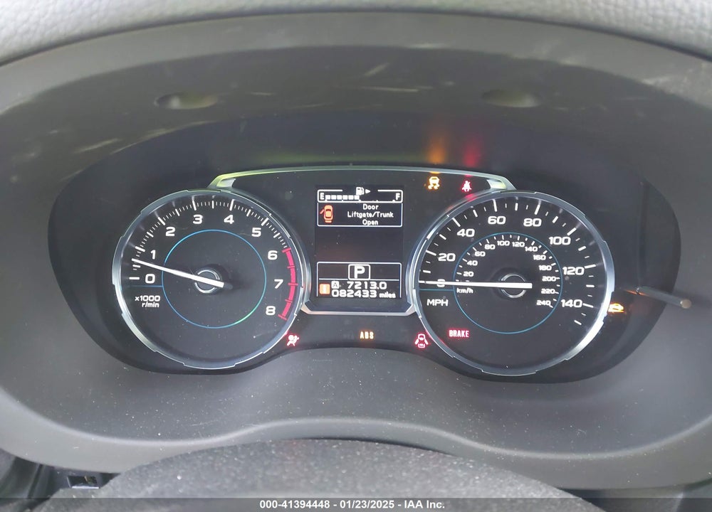 2017 SUBARU FORESTER 2.5I TOURING VIN: JF2SJATCXHH452134