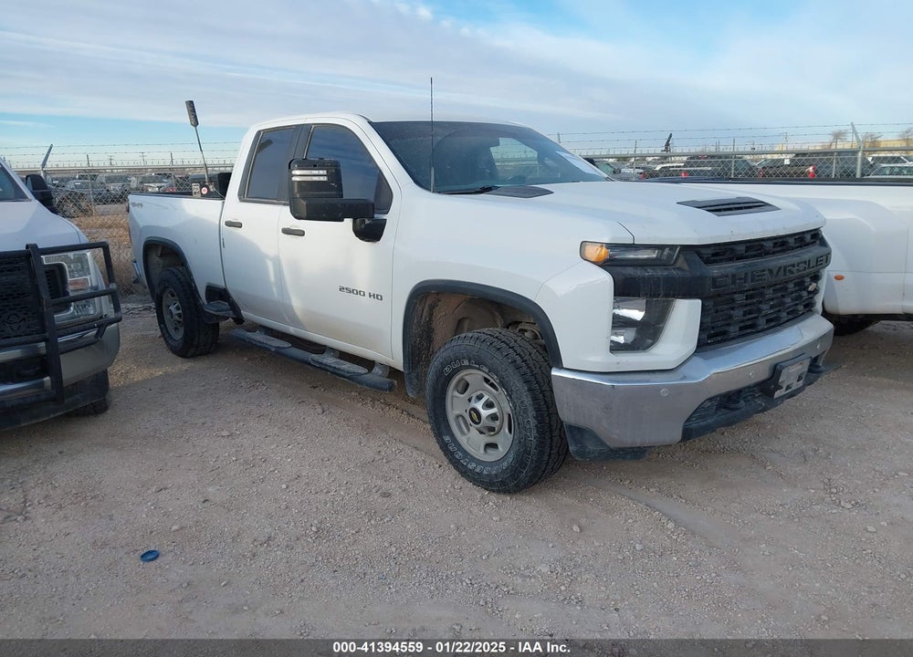 2020 CHEVROLET SILVERADO 2500HD 4WD DOUBLE CAB STANDARD BED WT VIN: 1GC5YLE72LF225737