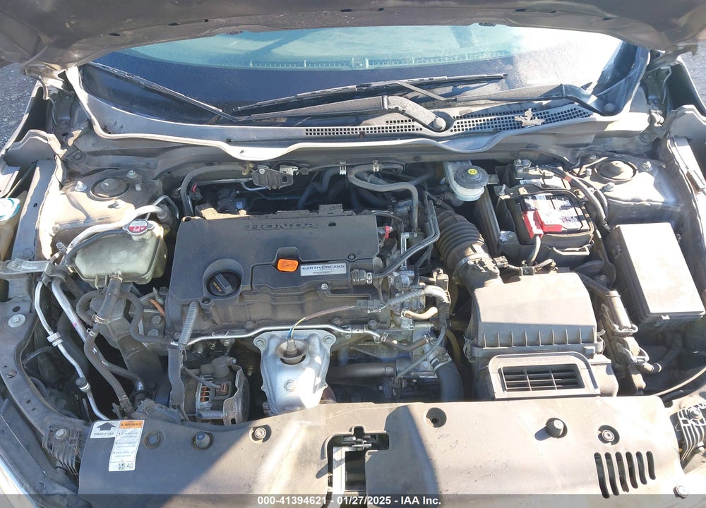 2016 HONDA CIVIC VIN: 19XFC2F51GE239560