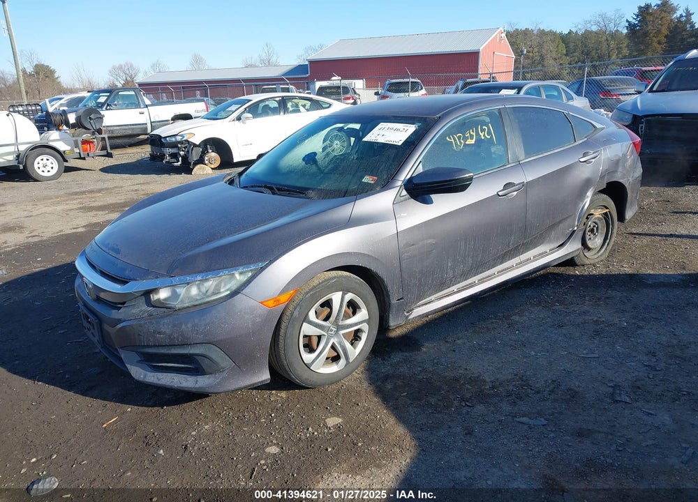 2016 HONDA CIVIC VIN: 19XFC2F51GE239560