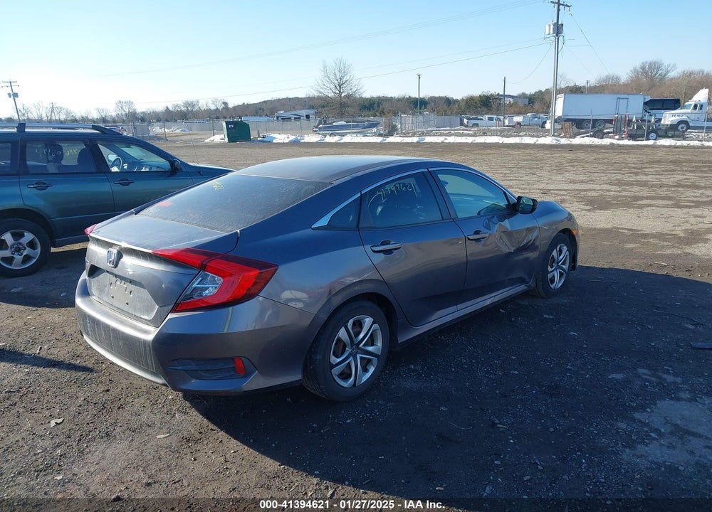 2016 HONDA CIVIC VIN: 19XFC2F51GE239560