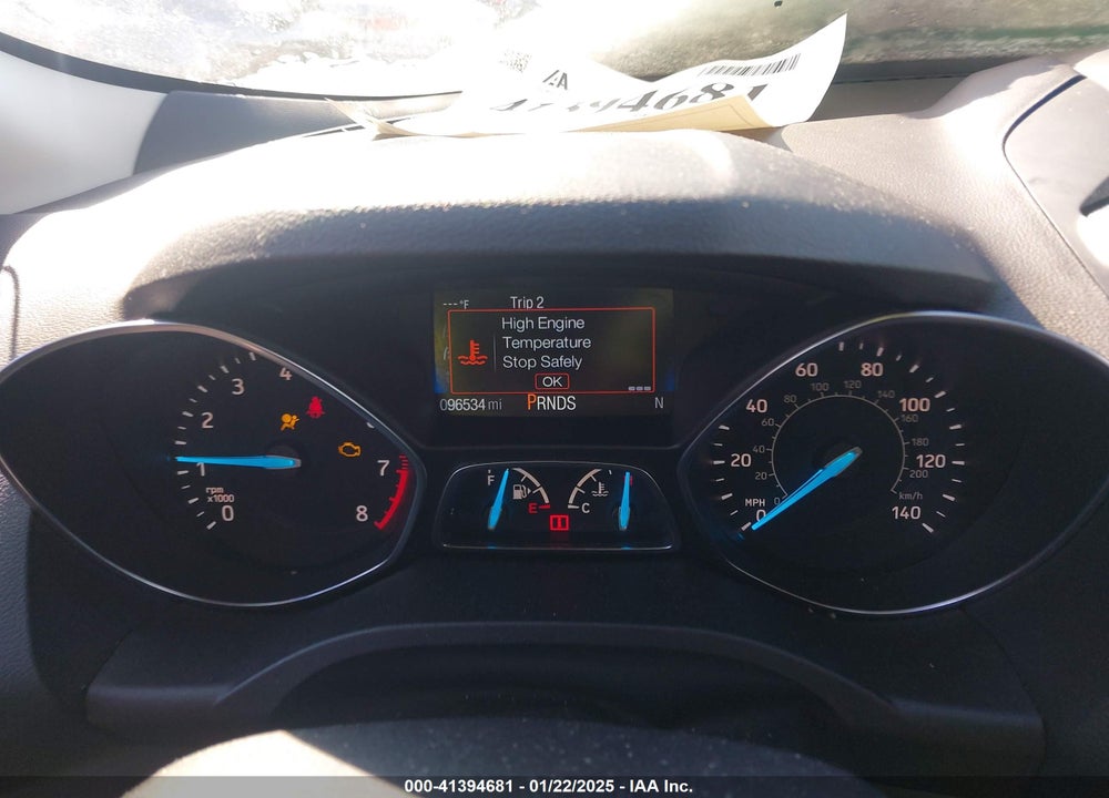 2017 FORD ESCAPE SE VIN: 1FMCU9GD7HUA36508