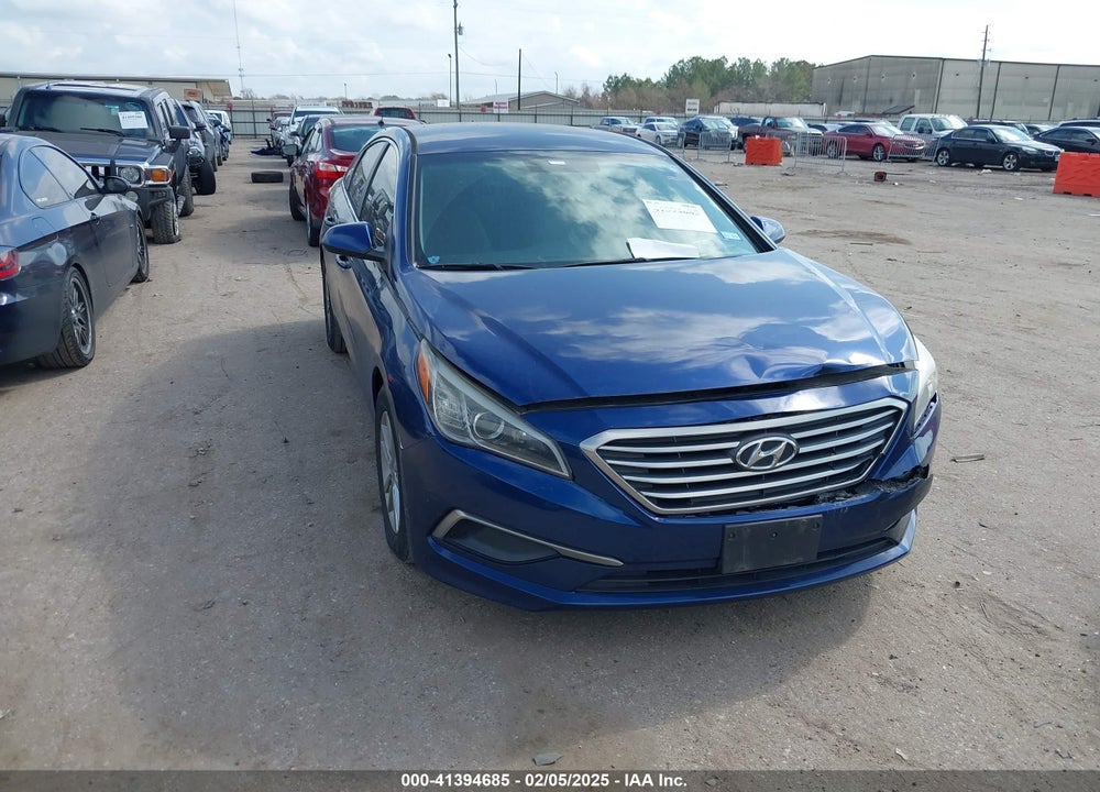 2016 HYUNDAI SONATA SE VIN: 5NPE24AF8GH301123