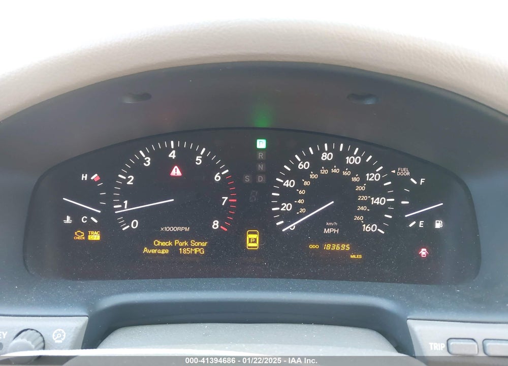 2006 LEXUS LS 430 VIN: JTHBN36F365033608