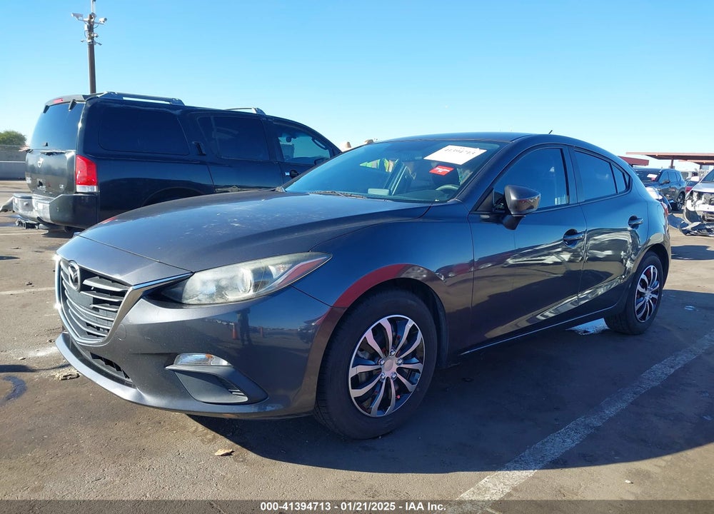 2016 MAZDA MAZDA3 VIN: JM1BM1J7XG1343322