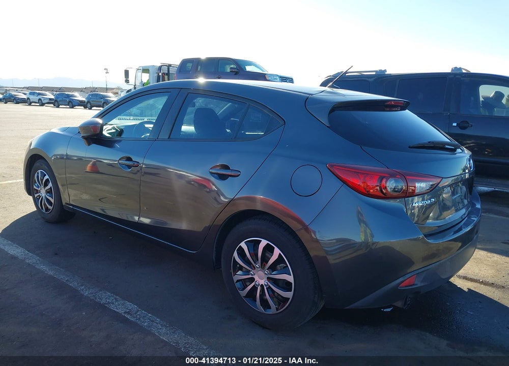 2016 MAZDA MAZDA3 VIN: JM1BM1J7XG1343322