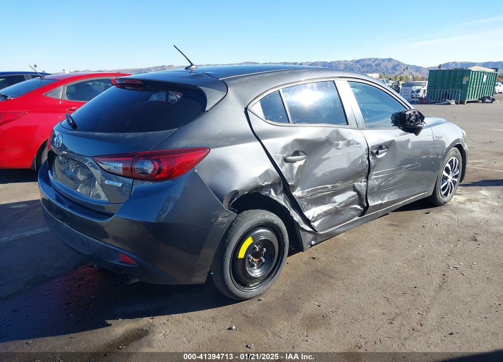 2016 MAZDA MAZDA3 VIN: JM1BM1J7XG1343322