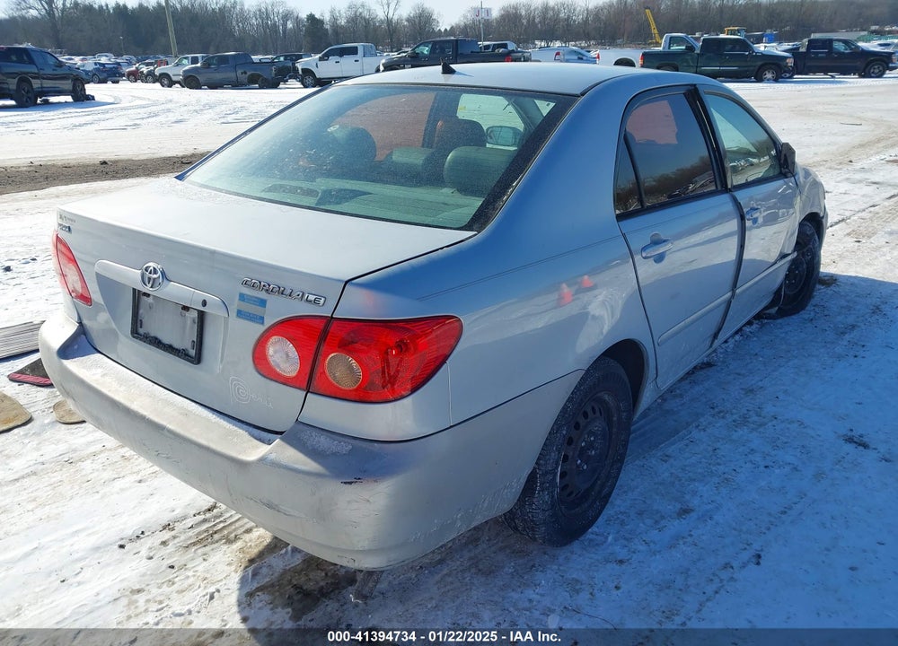 2006 TOYOTA COROLLA LE VIN: 2T1BR32EX6C618191