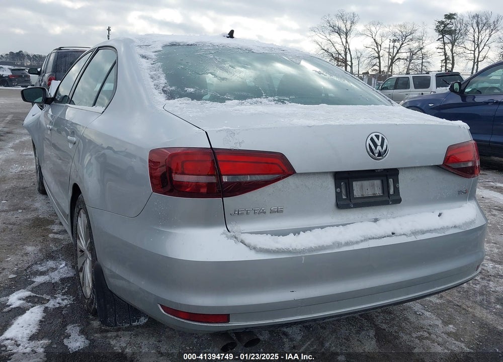 2016 VOLKSWAGEN JETTA VIN: 3VWD67AJ7GM312272