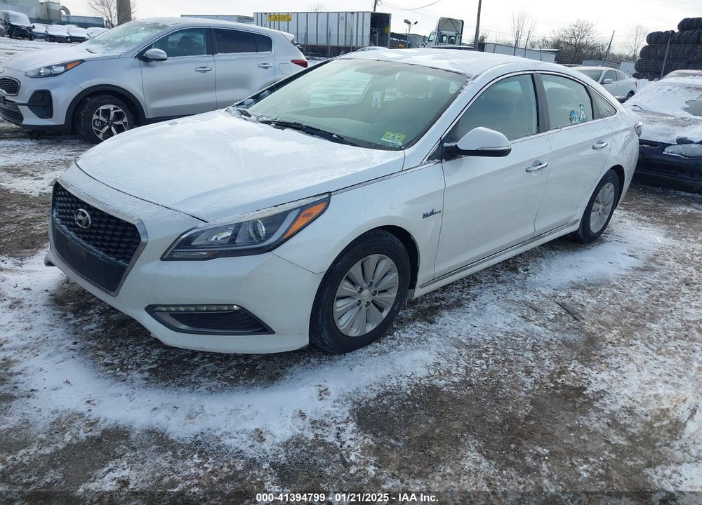 2016 HYUNDAI SONATA HYBRID SE VIN: KMHE24L1XGA011566