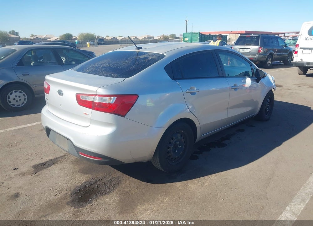 2012 KIA RIO VIN: KNADM4A3XC6089158