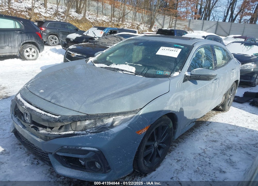 2021 HONDA CIVIC VIN: SHHFK7H64MU407704