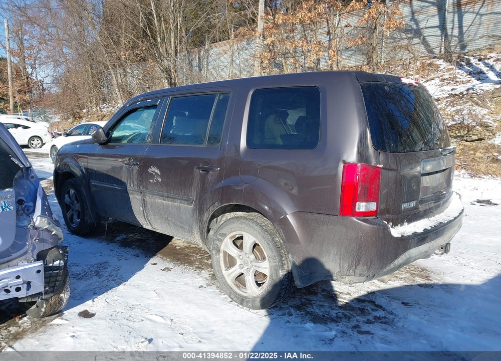 2012 HONDA PILOT EX VIN: 5FNYF4H44CB008754