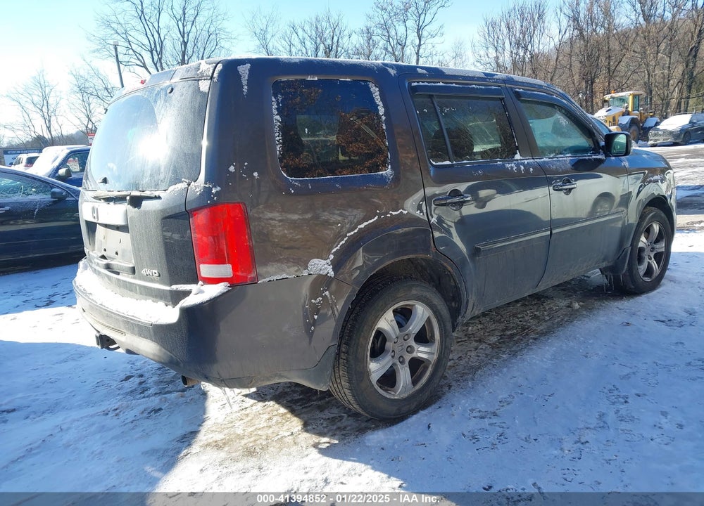 2012 HONDA PILOT EX VIN: 5FNYF4H44CB008754