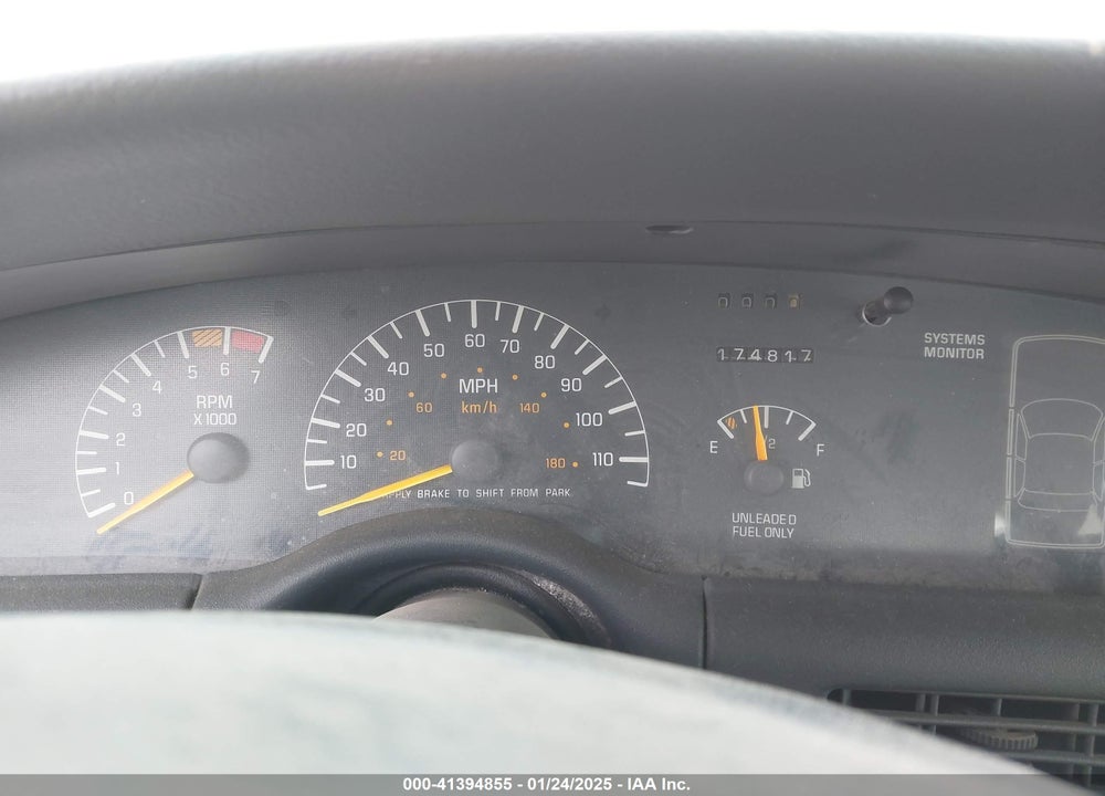 1998 PONTIAC BONNEVILLE SE VIN: 1G2HX52K9W4210936