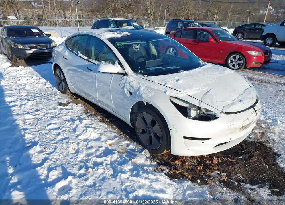 2022 TESLA MODEL 3 LONG RANGE DUAL MOTOR ALL-WHEEL DRIVE VIN: 5YJ3E1EB5NF266511