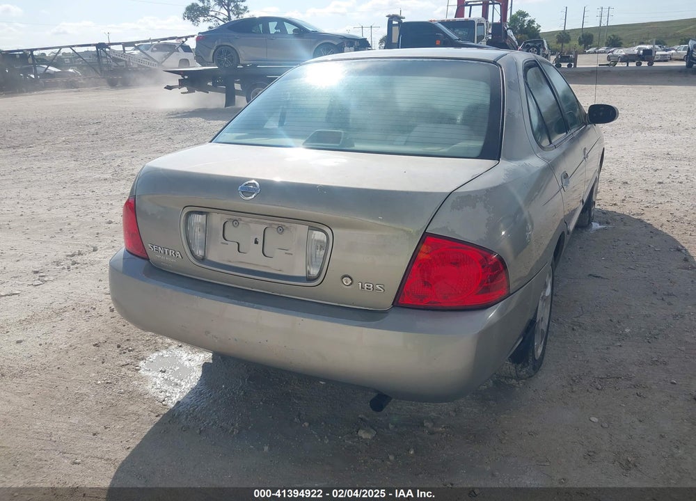 2004 NISSAN SENTRA 1.8S VIN: 3N1CB51D84L874470